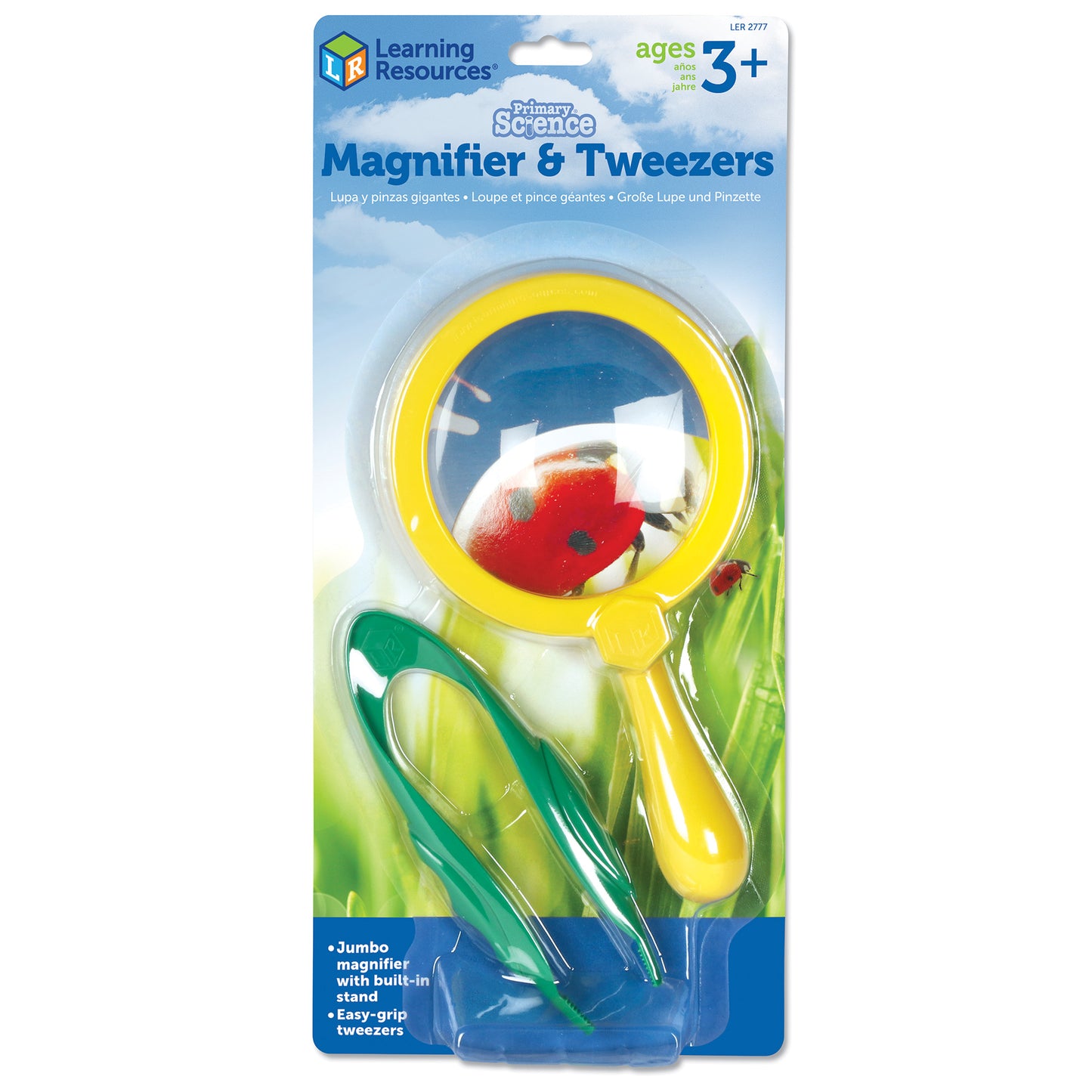 Large Magnifier & Tweezer Set