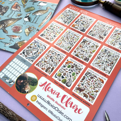 2025 British Wildlife Wall Calendar