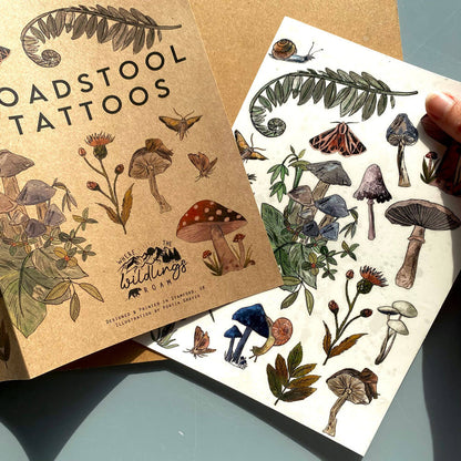 Toadstool Transfer Tattoos
